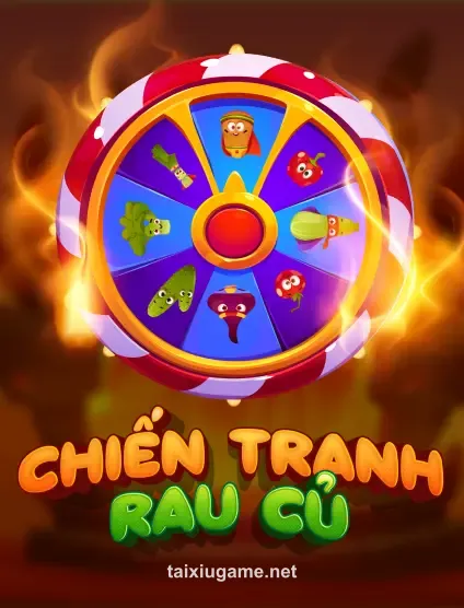 Hình ảnh trò chơi Techplay Chien Tranh Rau Cu Portrait tại tài xỉu online